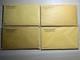 Lot Of 4 Proof Sets In Original Envelopes (3 Unopened) 1961, 1962, 1963 & 1964