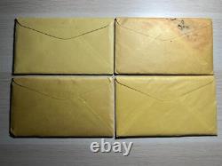 Lot of 4 Proof Sets in Original Envelopes (3 Unopened) 1961, 1962, 1963 & 1964