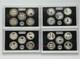 Lot Of 4 Quarter Proof Sets 2017,2018, 2018 Reverse Proof And 2017 Enh 3 Are Slv