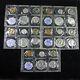 Lot Of (5) 1958 Silver Proof Sets No Envelopes / Some Coins Toned Or Spots