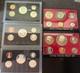 Lot Of 5 3 U. S. Silver Proof Sets -(1993 1997 1998) & 2 Proof Sets (1976, 1979)