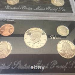 Lot of 5 3 U. S. Silver Proof Sets -(1993 1997 1998) & 2 Proof Sets (1976, 1979)