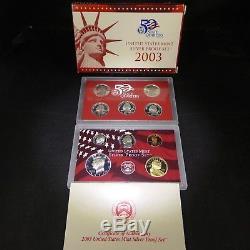 Lot of 5 US Mint Silver Proof Sets 2002, 2003, 2004, 2005, & 2006 COAs