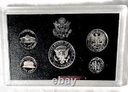 Lot of 5-US Mint Silver Proof Sets With C. O. A and Black Box-1992,'94,'95,'97, 98