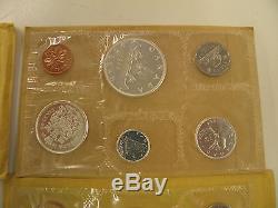 Lot of 7 Proof Like sets, Canada Silver Set 1961 62 63 64 65 66 and 1967