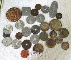 Lot of Coins Currency Bullion & Tokens Silver Bars Proof Sets Santa & $2 Bills