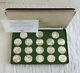 Munich 1972 Olympic Games 18.999 Fine Silver Proof Medal Set Boxed/coa