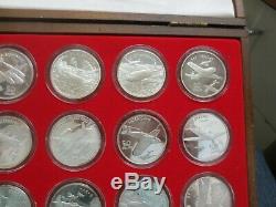 Marshall Islands The Legendary Aircraft of WWII $50 PROOF. 999 Pure Silver Set