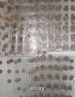Massive Estate Collection Hoard 1400+ Coins 50+ Stamps Paper Money Proof Sets