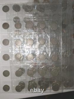 Massive Estate Collection Hoard 1400+ Coins 50+ Stamps Paper Money Proof Sets
