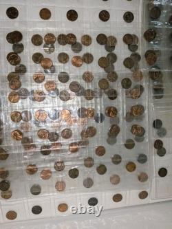 Massive Estate Collection Hoard 1400+ Coins 50+ Stamps Paper Money Proof Sets