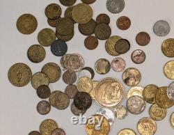 Massive Estate Collection Hoard 1400+ Coins 50+ Stamps Paper Money Proof Sets