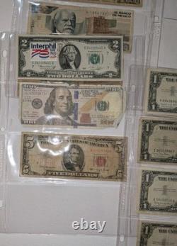 Massive Estate Collection Hoard 1400+ Coins 50+ Stamps Paper Money Proof Sets
