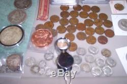 Mint & Proof Sets, US Silver Coins/Cancelled Stamps. $1 Silver Cetificates