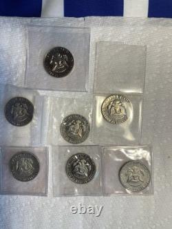 Mixed lot of proof coins halves, quarters, dimes, nickels, cents, 108 coins