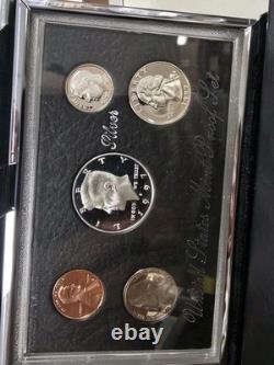 Ms0597sxscfo U. S. Mint 5 Coin Year 1997-s Premier Silver Proof Set Fresh All Ogp