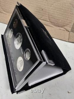 Ms0597sxscfo U. S. Mint 5 Coin Year 1997-s Premier Silver Proof Set Fresh All Ogp