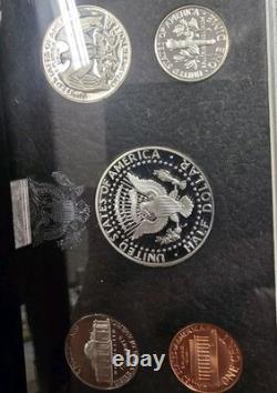 Ms0597sxscfo U. S. Mint 5 Coin Year 1997-s Premier Silver Proof Set Fresh All Ogp