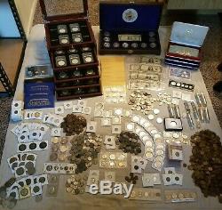 My Coin Collection! Morgan, Peace, Mercury, Buffalo, Barber, Silver, Proof Sets