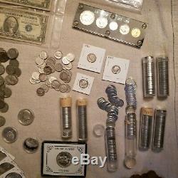 My Coin Collection! Morgan, Peace, Mercury, Buffalo, Barber, Silver, Proof Sets