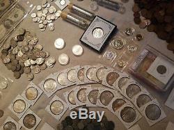 My Coin Collection! Morgan, Peace, Mercury, Buffalo, Barber, Silver, Proof Sets