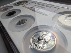 NGC Proof Presidential Series Brilliant Proof Set 1964-1971 90% Silver