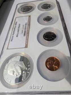 NGC Proof Presidential Series Brilliant Proof Set 1964-1971 90% Silver
