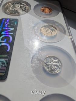 NGC Proof Presidential Series Brilliant Proof Set 1964-1971 90% Silver