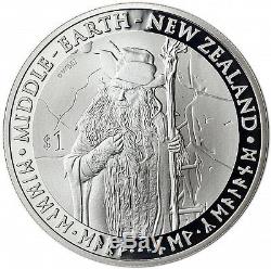 NZ 2012 THE HOBBIT AN UNEXPECTED JOURNEY 6x 1 OZ SILVER PROOF COIN SET! RARE