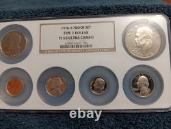 Ngc 1976-s Proof Set Type 2 Dollar Pf 68 Ultra Cameo Free Us Shipping