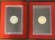 Nice Lot Of 15 Silver Brown Ike Proof Dollars 1971 & 1974-s Free Us Shipping