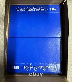 Nice Lot of 20 1969 United States Mint Proof Sets in OGP Free US Shipping SR