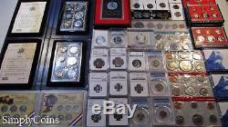 Old US Silver Coin Lot Collection Estate Morgan PCGS NGC Proof Mint Set SKU-353