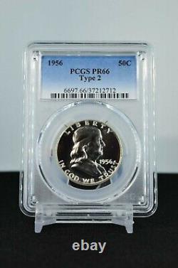 Pr66 1956 Pcgs Graded Proof Set Coins Rare Unc. Us P-mint Collectible Lot Pr66