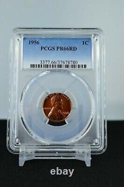 Pr66 1956 Pcgs Graded Proof Set Coins Rare Unc. Us P-mint Collectible Lot Pr66