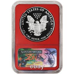 Presale 2020-S Proof $1 American Silver Eagle 3pc. Set NGC PF70UC FDI Trump La