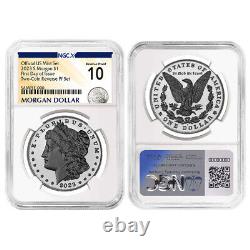 Presale 2023-S Reverse Proof $1 Morgan and Peace Silver Dollar 2pc Set NGCX PF