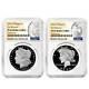 Presale 2024-s Proof $1 Morgan And Peace Silver Dollar 2pc Set Ngc Pf69uc F