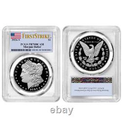 Presale 2024-S Proof $1 Morgan and Peace Silver Dollar 2pc Set PCGS PR70DCA