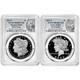 Presale 2025-s Proof $1 Morgan And Peace Silver Dollar 2pc Set Pcgs Pr69dca