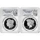 Presale 2025-s Proof $1 Morgan And Peace Silver Dollar 2pc Set Pcgs Pr70dca