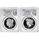 Presale 2025-s Proof $1 Morgan And Peace Silver Dollar 2pc Set Pcgs Pr70dca
