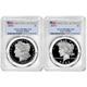 Presale 2025-s Proof $1 Morgan And Peace Silver Dollar 2pc Set Pcgs Pr70dca