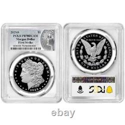 Presale 2025-S Proof $1 Morgan and Peace Silver Dollar 2pc Set PCGS PR70DCA