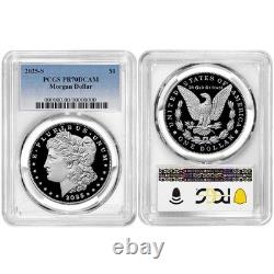 Presale 2025-S Proof $1 Morgan and Peace Silver Dollar 2pc Set PCGS PR70DCA