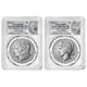 Presale 2025-s Reverse Proof $1 Morgan And Peace Silver Dollar 2pc Set Pcgs