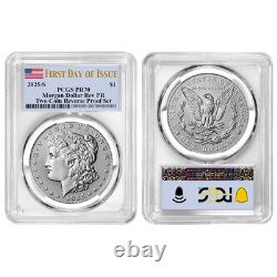 Presale 2025-S Reverse Proof $1 Morgan and Peace Silver Dollar 2pc Set PCGS
