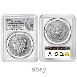 Presale 2025-S Reverse Proof $1 Morgan and Peace Silver Dollar 2pc Set PCGS