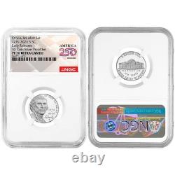 Presale 2026-S U. S. Silver Proof 10pc Set NGC PF70UC ER American 250th