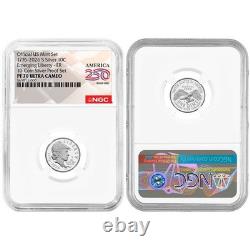 Presale 2026-S U. S. Silver Proof 10pc Set NGC PF70UC ER American 250th